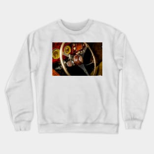 1938 Ford V8 Art Deco Wheel 4 Crewneck Sweatshirt